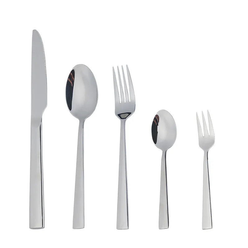 Besteckset aus rostfreiem, spülmaschinenfestem Stahl mit niedrigem Preis