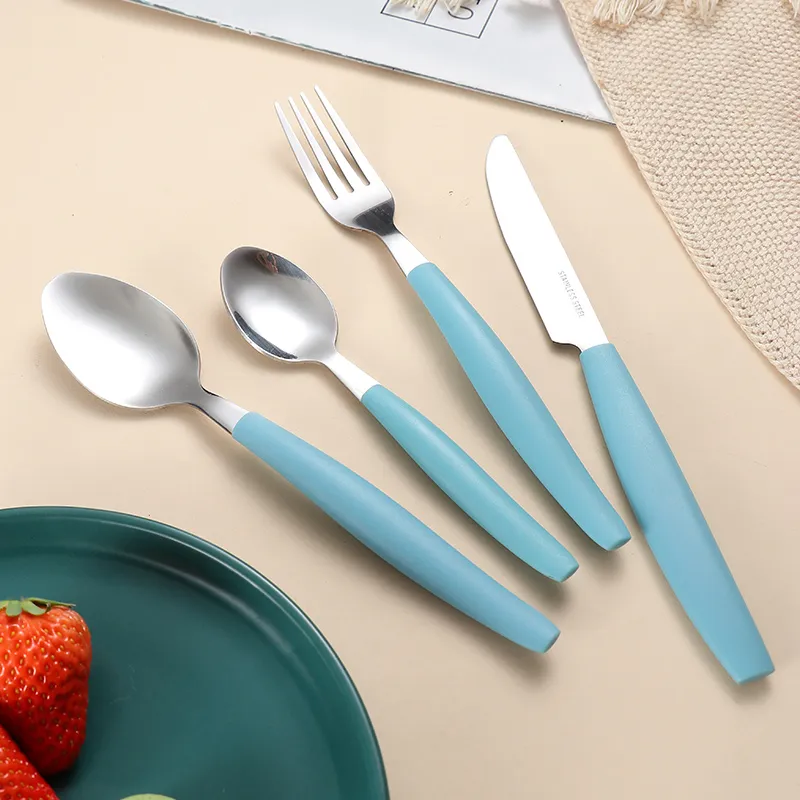 Fabrik Großhandel Flachgeschirr Edelstahl Besteck Löffel Gabel Messer Teelöffel
