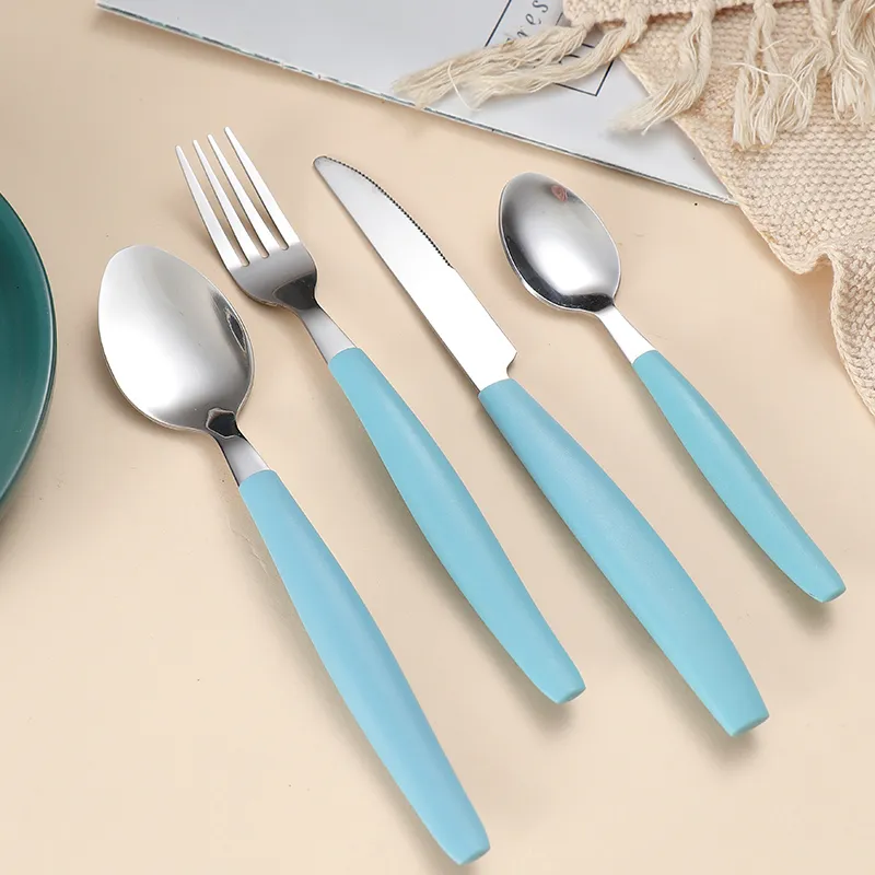 Fabrik Großhandel Flachgeschirr Edelstahl Besteck Löffel Gabel Messer Teelöffel