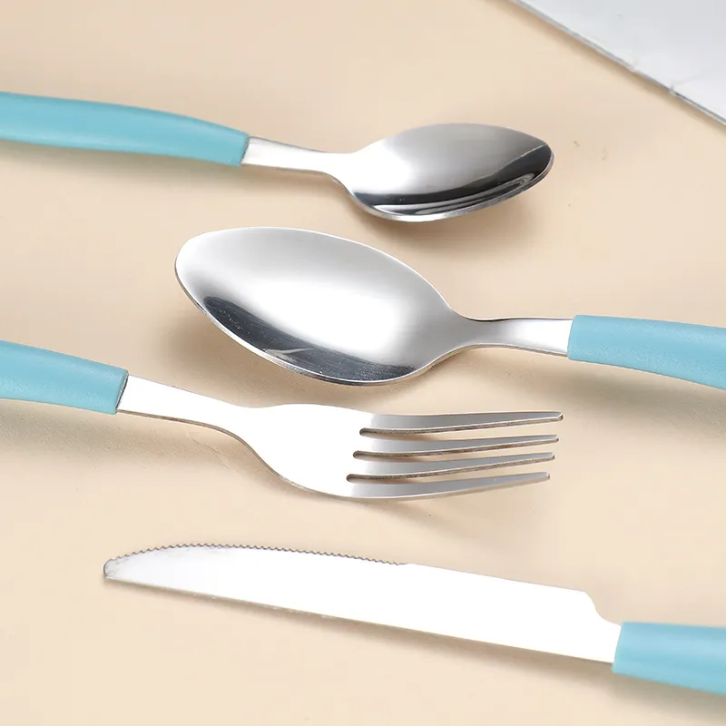 Fabrik Großhandel Flachgeschirr Edelstahl Besteck Löffel Gabel Messer Teelöffel