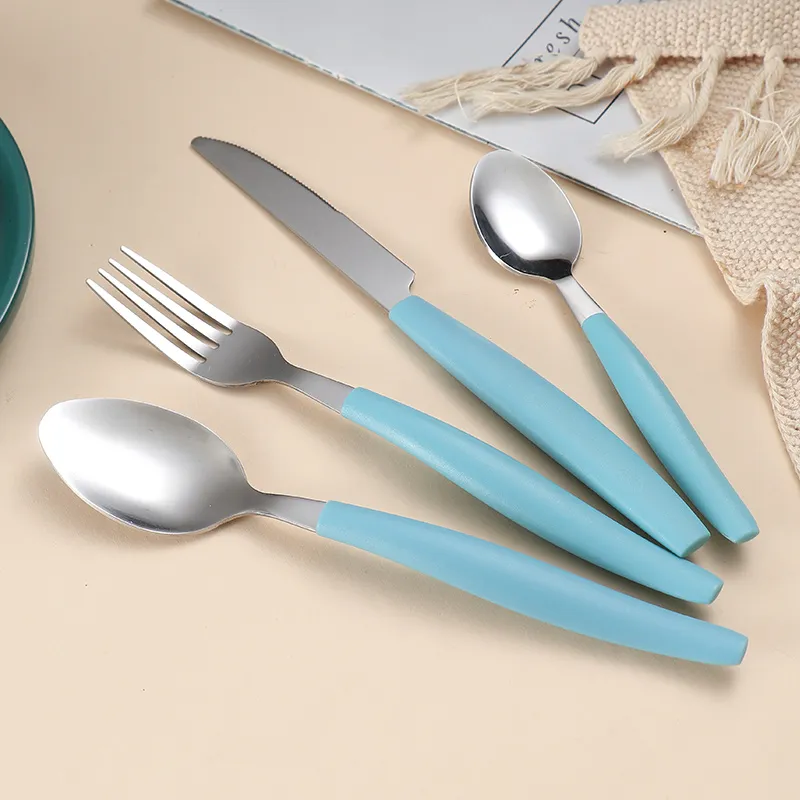 Fabrik Großhandel Flachgeschirr Edelstahl Besteck Löffel Gabel Messer Teelöffel