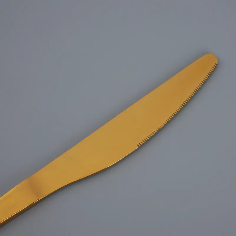 Edelstahl Messer Löffel Gabel Set für Großhandel Jieyang Fabrik Besteck Hersteller Beschichtung Besteck Set