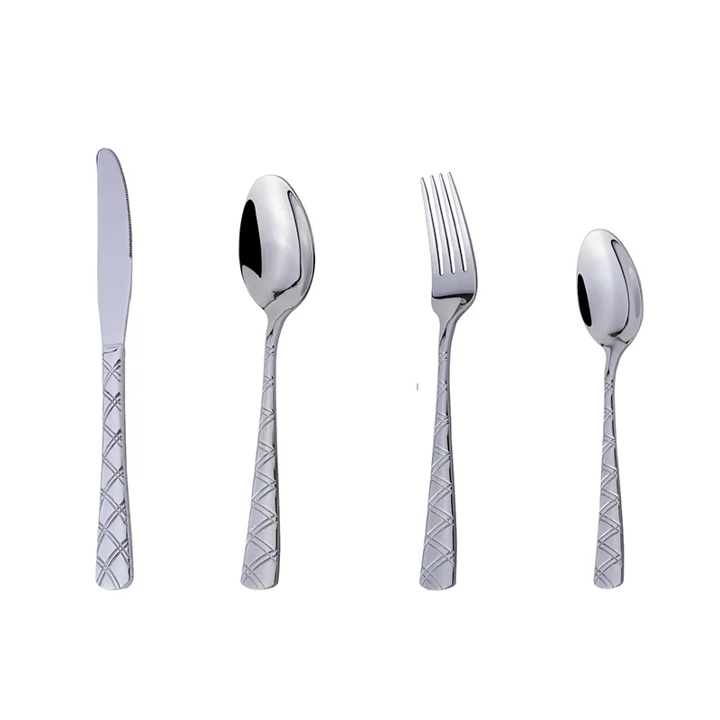 Besteckset aus rostfreiem, spülmaschinenfestem Stahl mit niedrigem Preis