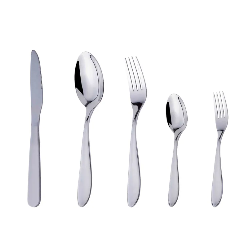 factory supplier cutlery set portable travel cutlery set stainless steel knife fork spoon flatware set