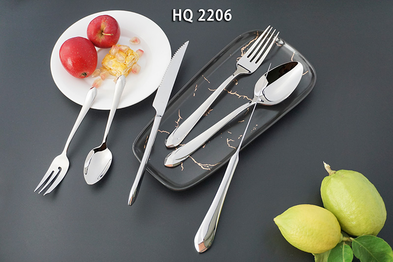 factory price new design stainless steel cutlery set silver flatware set 24pcs spoons forks knives