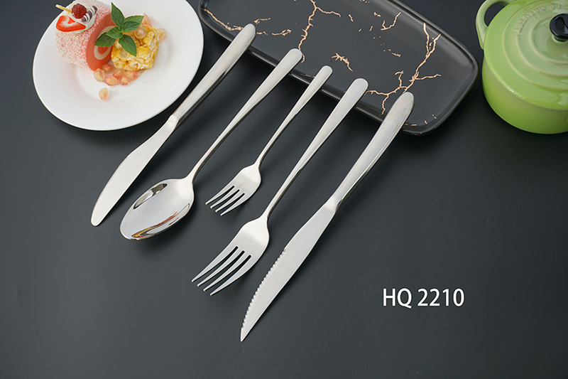 minimalist stainless steel tableware set essential spoon fork knife restaurant supply
