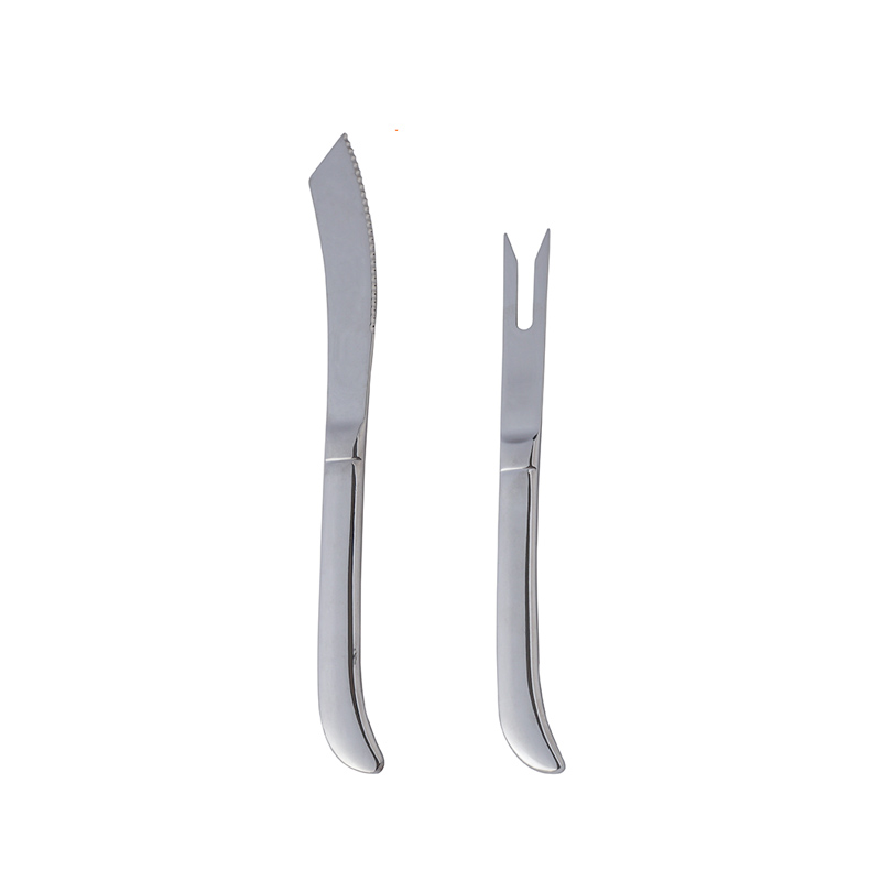 factory wholesale stainless steel special shaped knife and fork cutlery silverware metal bulk flatware