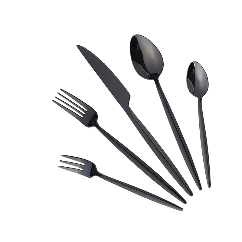factory direct high quality flatware sets spoon fork knife teaspoon cutlery set stainless steel