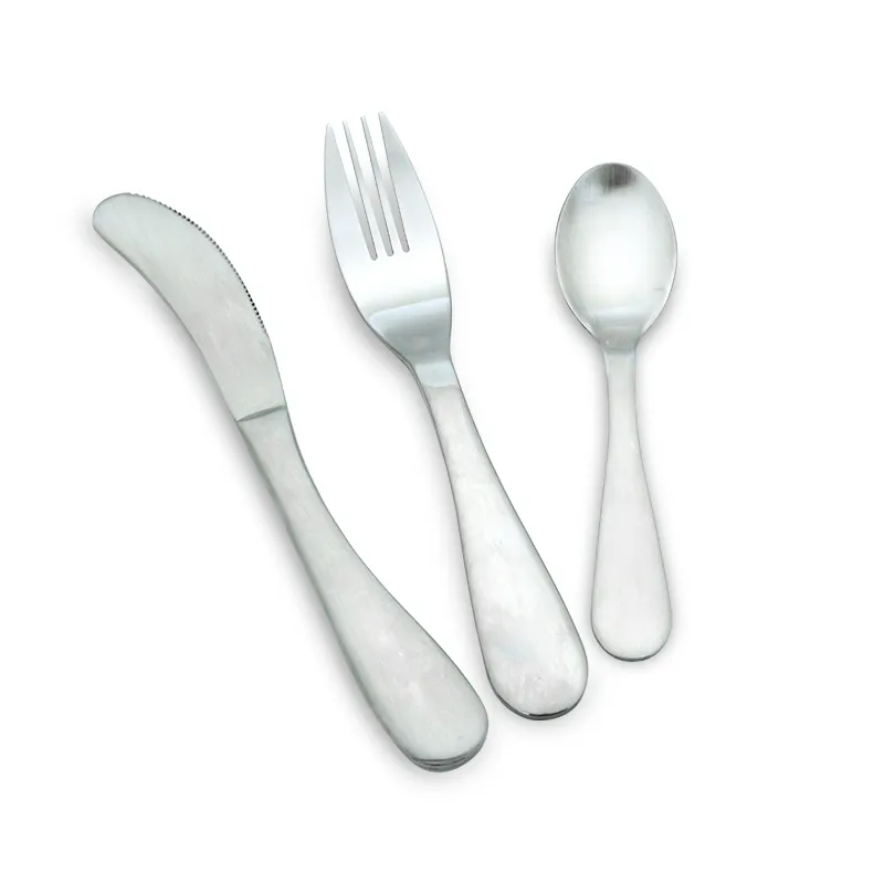 Essgeschirrset Messer Gabel Löffel Edelstahl Suppenlöffel Besteckset Edelstahlgeschirr für Restaurant Hotel