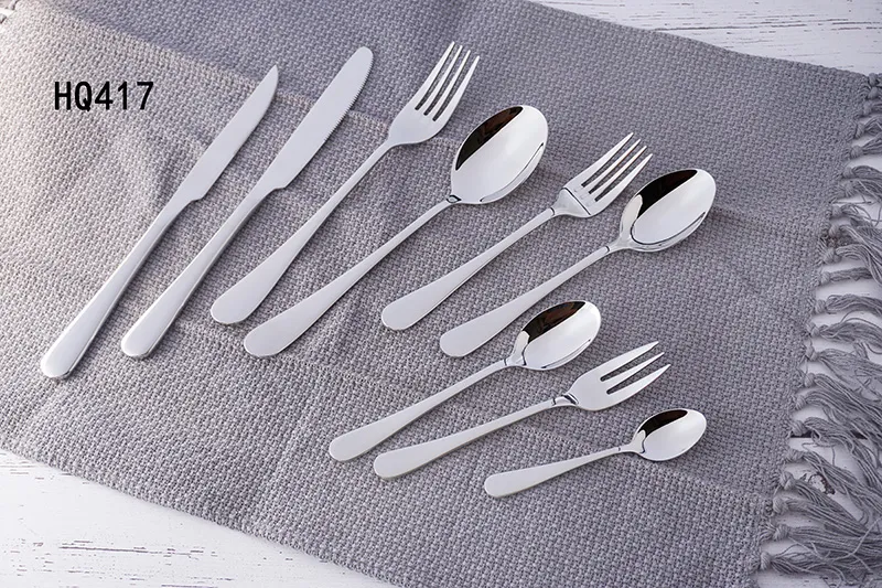 jieyang city stainless steel serving set knife fork spoon set multifunctional serving set